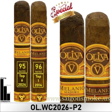 Oliva Serie V Melanio World Cup Edition Gordo 6x60 Sampler (Gói 2)