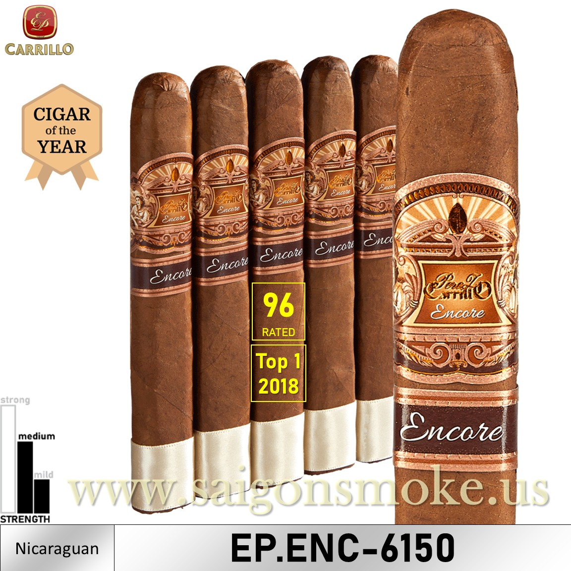 E.P. Carrillo Encore Celestil 6.1×50 (Gói 5)