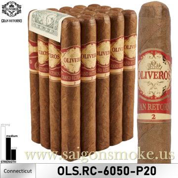 Oliveros Gran Retorno Connecticut Toro 6x50 (Bó 20)