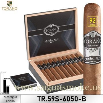 Torano Exodus 1959 Silver Toro 6×50 (Hộp 20)