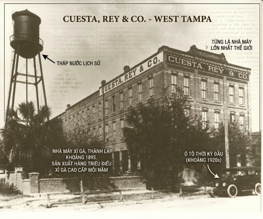 West Tampa Tobacco Co. – Khi xì gà chảy trong huyết quản