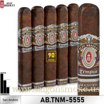 Alec Bradley Tempus Maduro Quadrum (box-press) 5.5x55 (Gói 5)