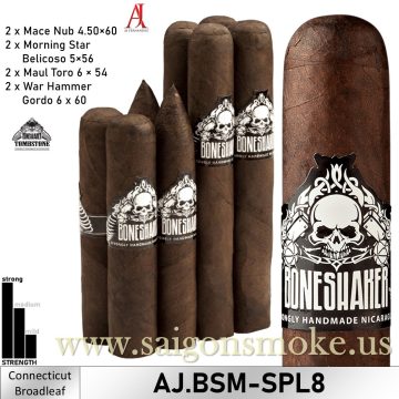 AJ Fernandez Boneshaker Maduro Tasting Sampler (Gói 8)