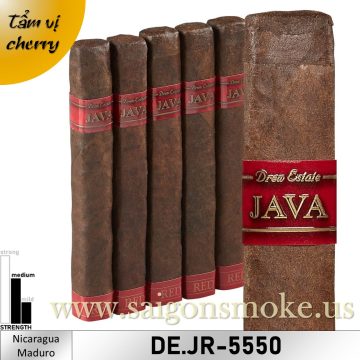 Drew Estate Java Red Maduro - tẩm - Extra Robusto 5.5x50 (Gói 5) - NEW