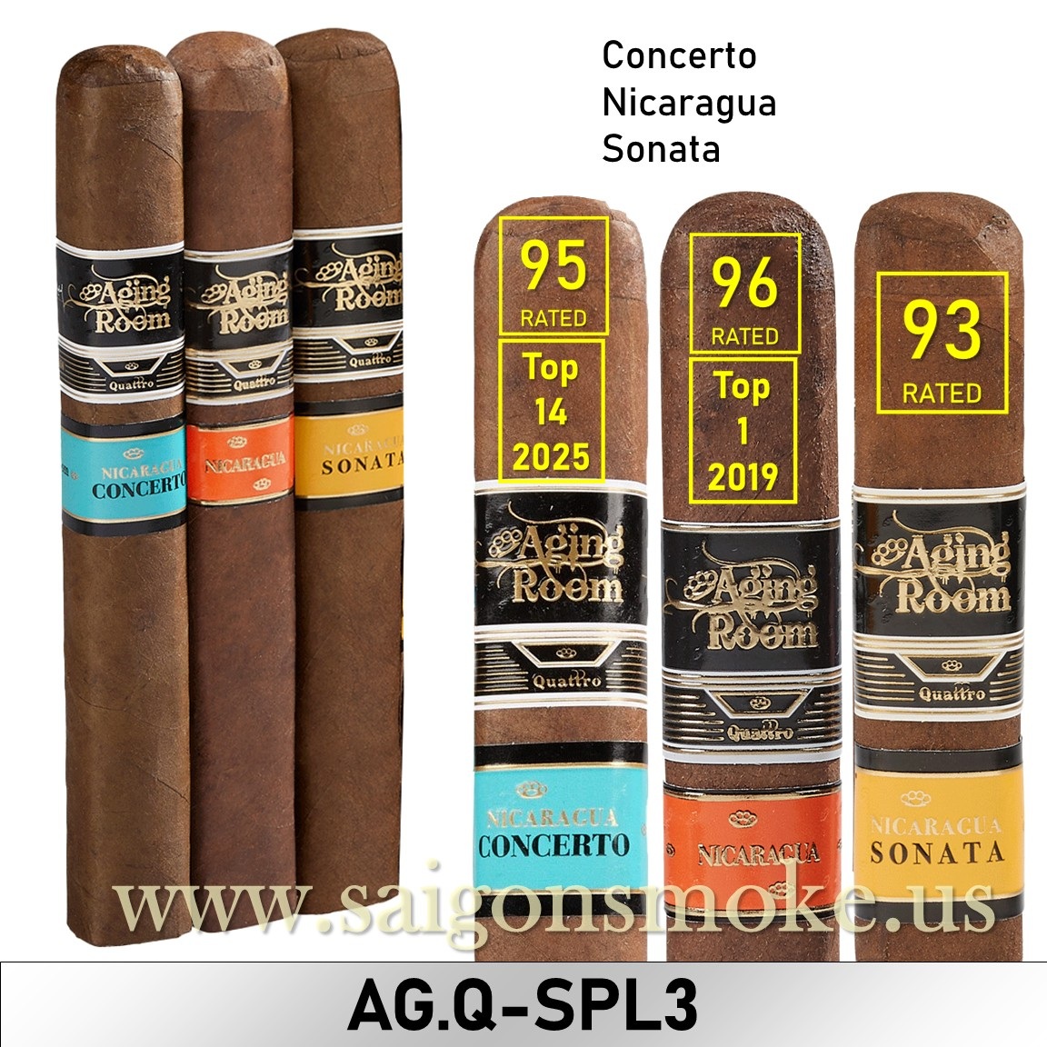 Aging Room Quattro Vibrato 6x54 The Symphony Sampler (Gói 3)