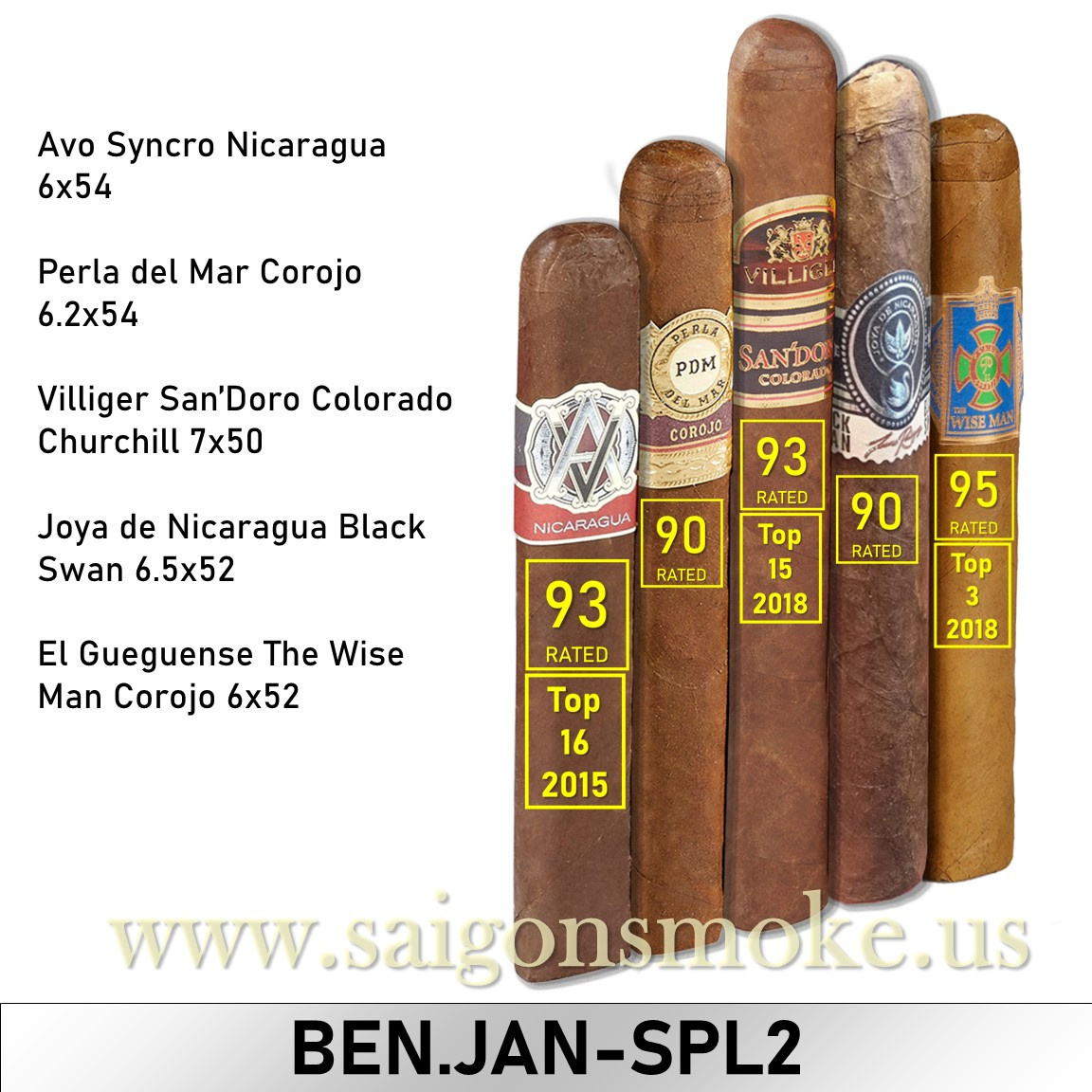 Ben Sampler Tháng 1 No.2 (Gói 5)