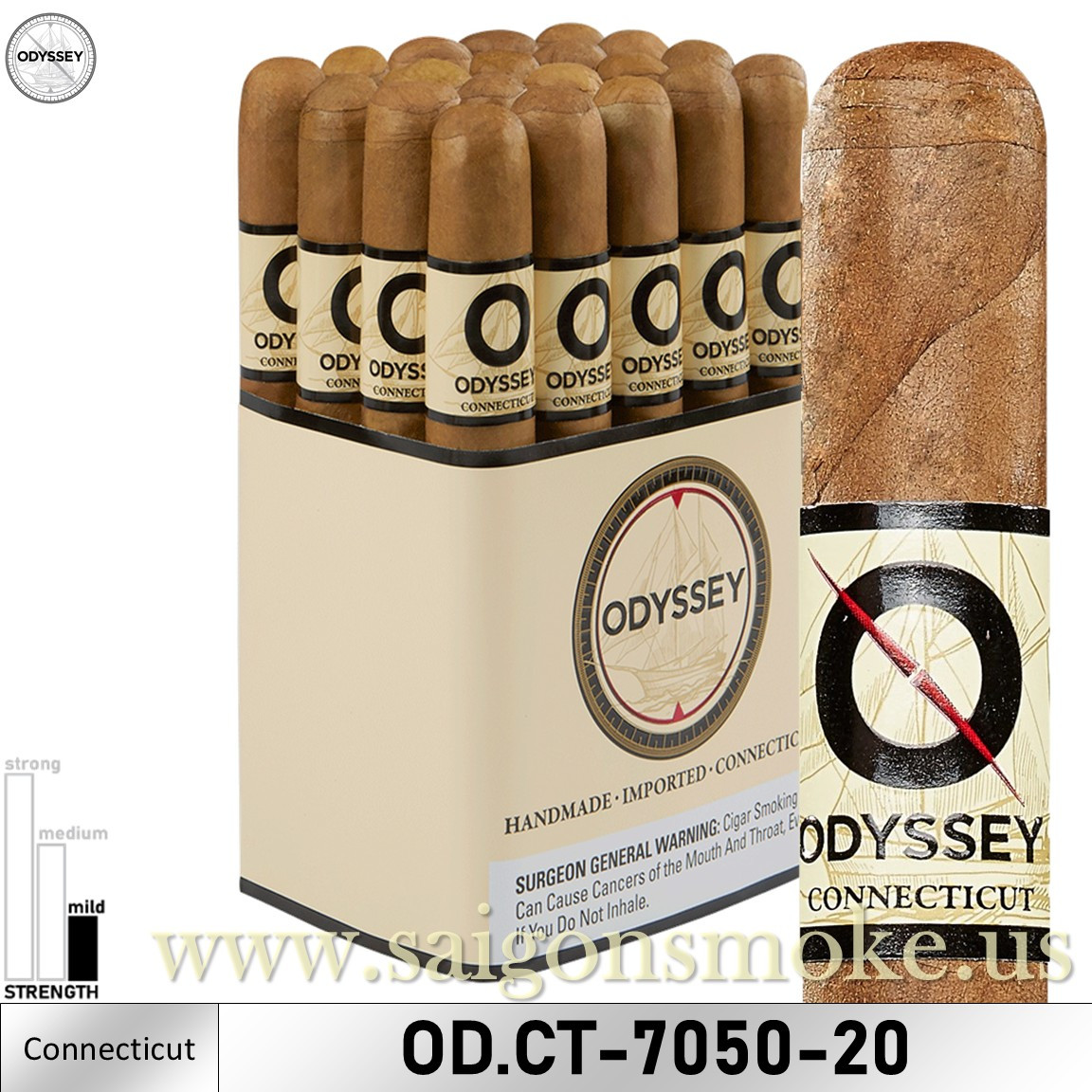 Odyssey Connecticut Churchill 7x50 (Bó 20)