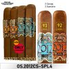 Oscar 2012 Unique Corojo Sumatra Gordo 6x60 BP Tasting Sampler (Gói 4)